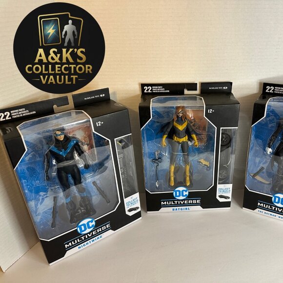 McFarlane Toys Other - DC Multiverse Batmobile Build-A Figure- Set- McFarlane Toys-First Release